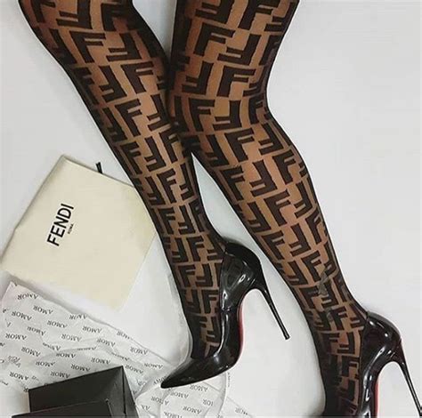 black fendi tights|fendi size chart tights.